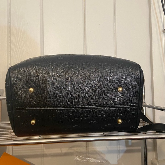 Black embossed speedy style satchel - Picture 9 of 9